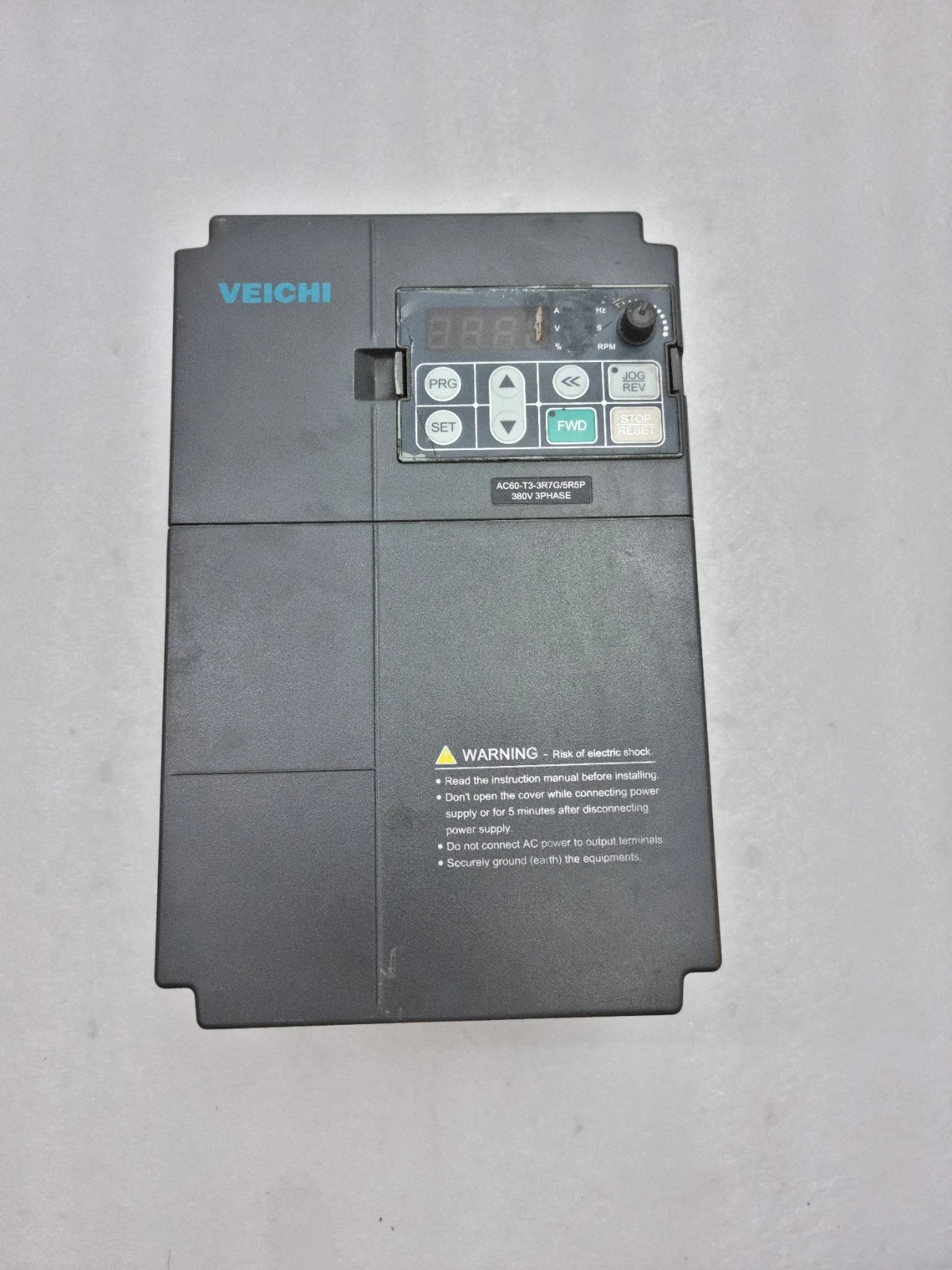 VEICHI AC60-T3-3R7G/5R5P 380V 3 PHASE AC60 SERIES INVERTER AC60T33R7G5R5P